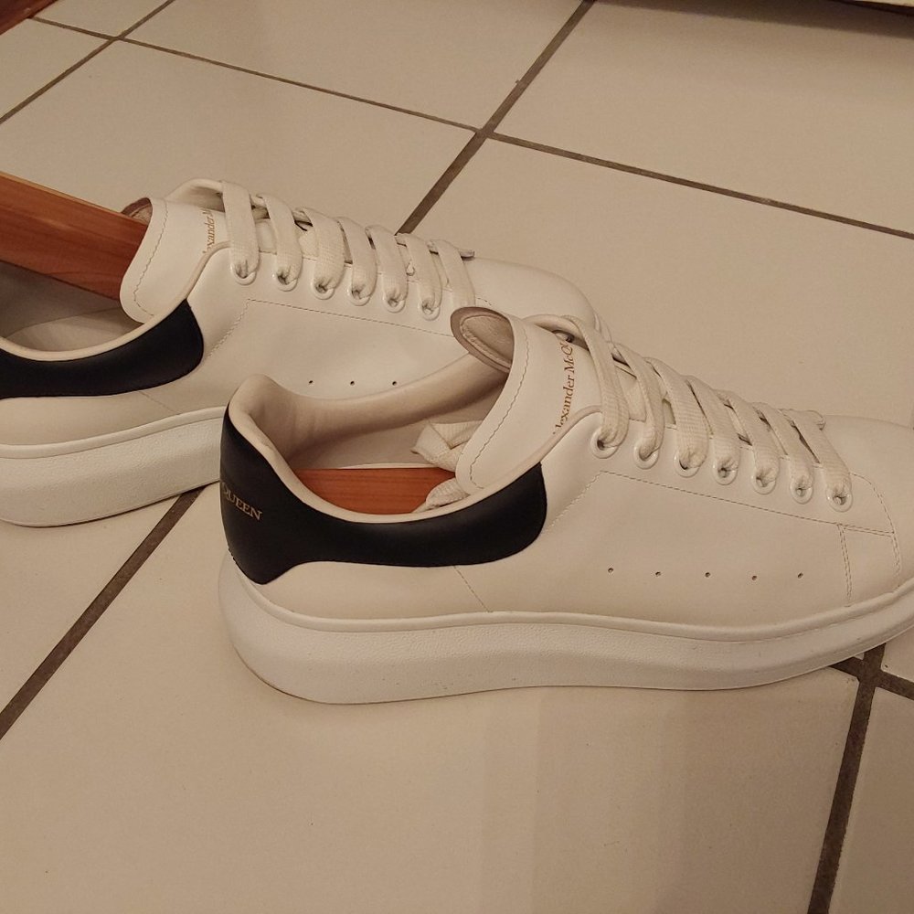Alexander McQueen Oversized Leather Platform Sneakers 11.5 men's